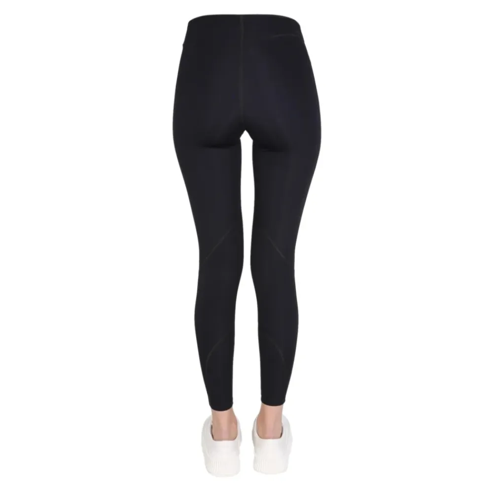 Træningsbukser & Tights<Jil Sander Logo Waistband Leggings Sort