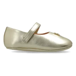 Ballerinasko<Dolce & Gabbana Logo-appliqué Ballerinaer Gul