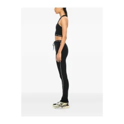 T-Shirts & Toppe<Off White Logoband Crop Top Sort