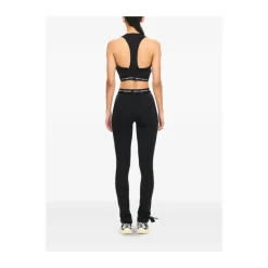 T-Shirts & Toppe<Off White Logoband Crop Top Sort