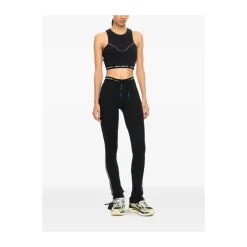 T-Shirts & Toppe<Off White Logoband Crop Top Sort