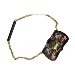Skuldertasker<Just Cavalli Logo-lettering Crossbody Taske Sort