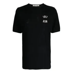 T-Shirts<1017 ALYX 9SM Logo-Print Bomulds T-shirt Sort