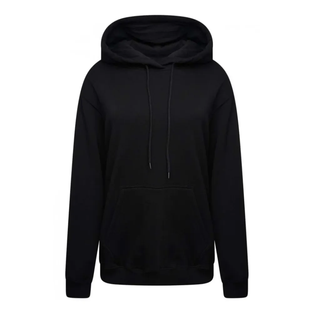 Striktrøjer & Sweatere<MSGM Logo-Print Højhalset Sweatshirt Sort