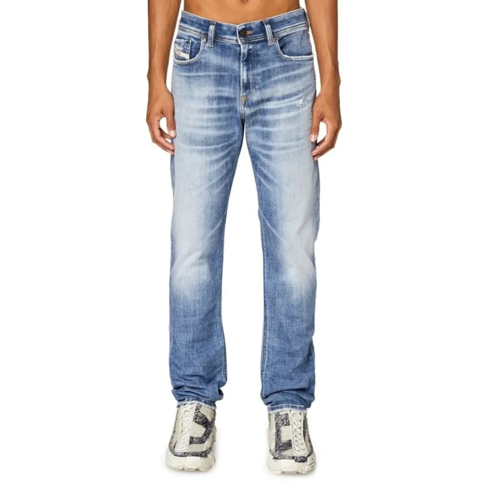Jeans^Diesel 5-lomme Jeans til Mænd 1979 SLEENKER Blå
