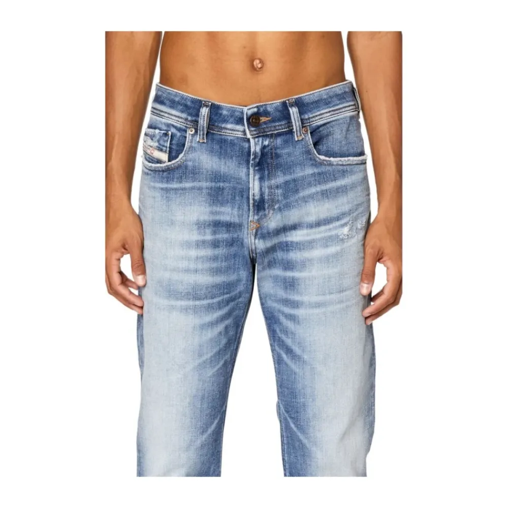 Jeans^Diesel 5-lomme Jeans til Mænd 1979 SLEENKER Blå