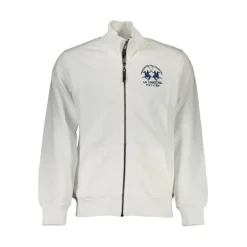 Trøjer<La Martina Long Sleeve Sweatshirt Hvid