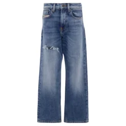 Underdele<Diesel Loose Fit Jeans Blå