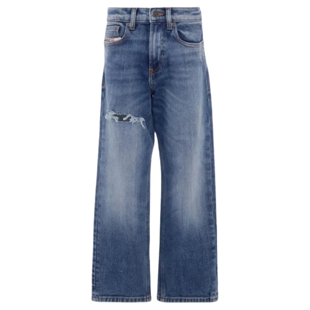 Underdele<Diesel Loose Fit Jeans Blå