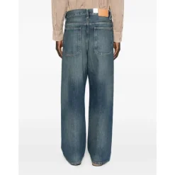 Jeans<Sunflower Loose Jeans Blå