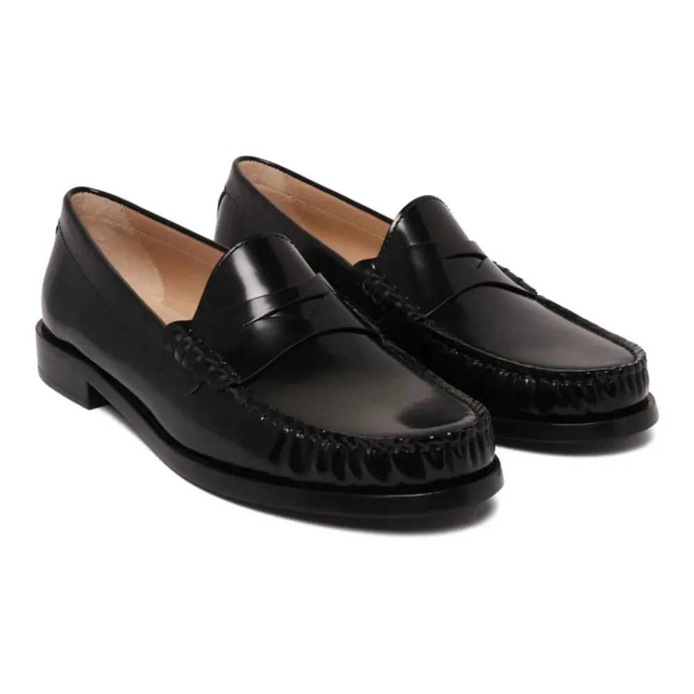 Loafers<Stuart Weitzman Lottie Loafer Sort