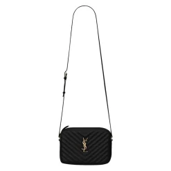 Skuldertasker<Saint Laurent Lou Camera Bag Sort