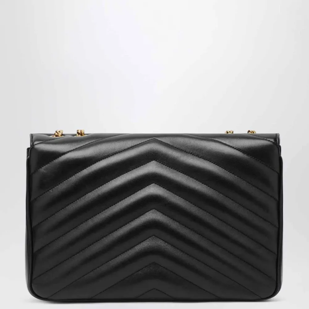 Skuldertasker<Saint Laurent Loulou Large Bag Sort