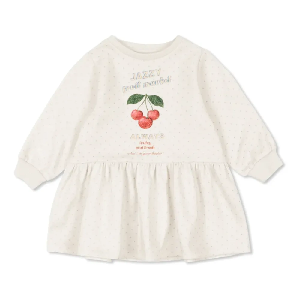 Kjoler & Nederdele^Konges Sløjd Loupy Sweat Dress Beige