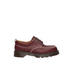Business Sko<Dr. Martens Lowell 4-Eye Shoe Rød