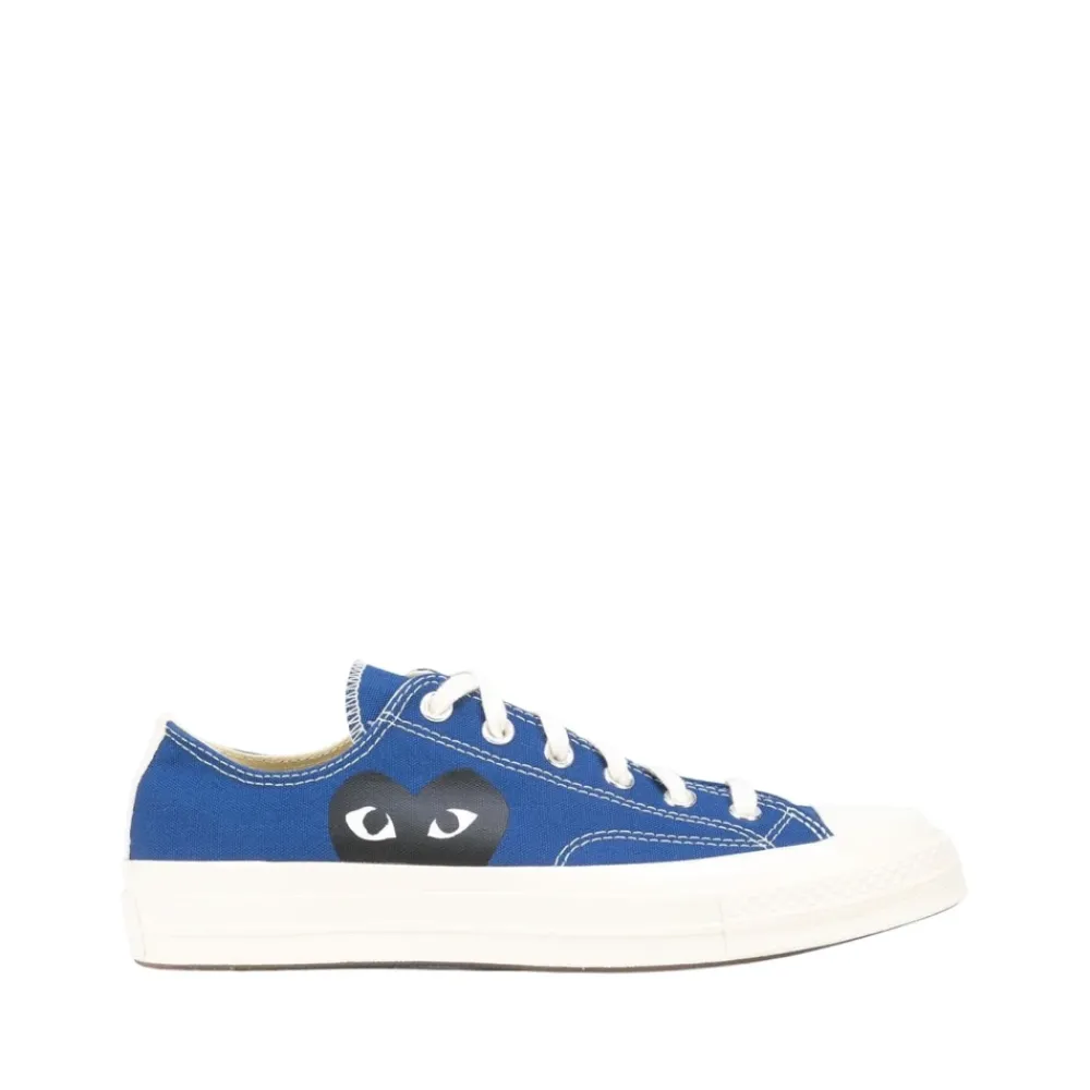 Sneakers^Comme des Garçons Play Low-Top Sneakers Blå