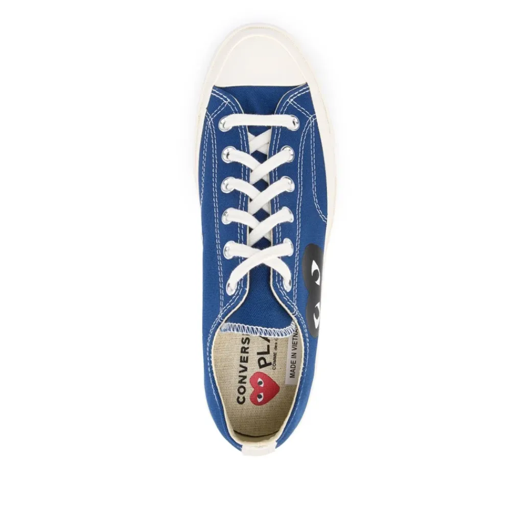 Sneakers^Comme des Garçons Play Low-Top Sneakers Blå