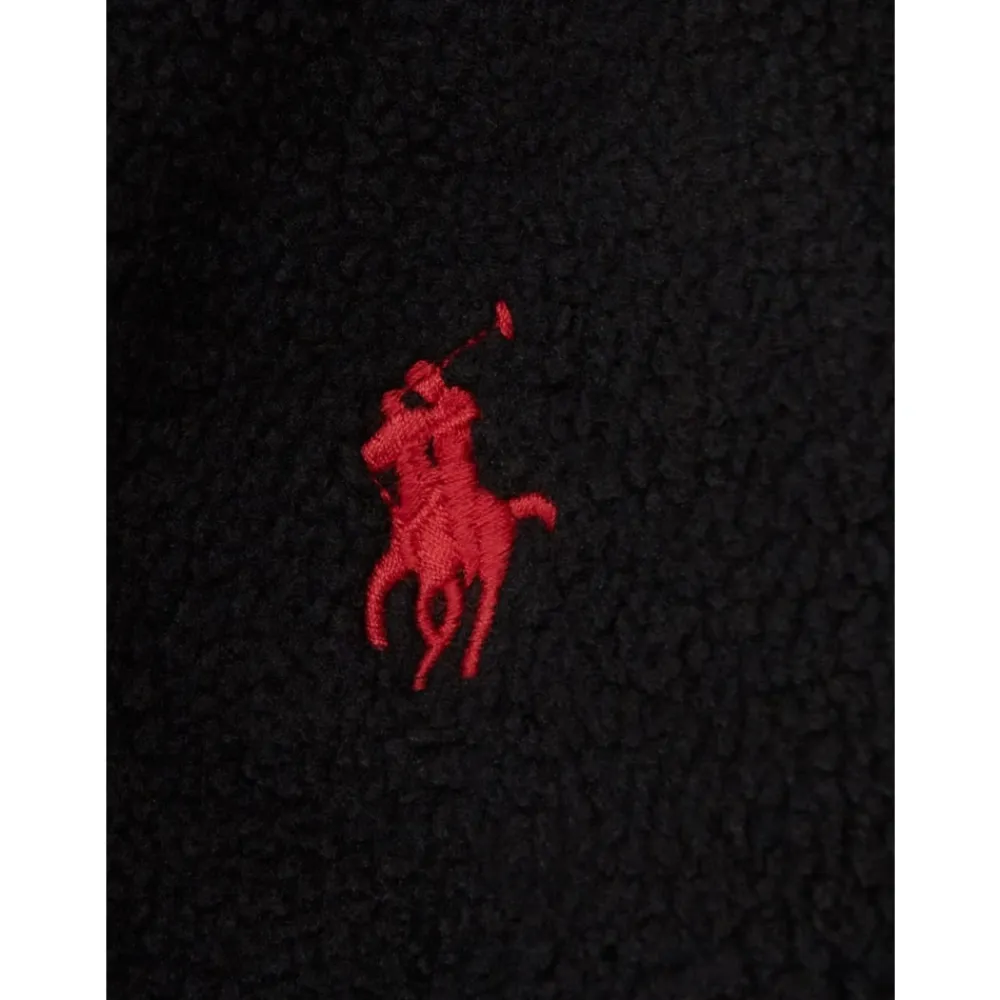 Trøjer^Ralph Lauren L/S Hættetrøje Sleep Top Sort