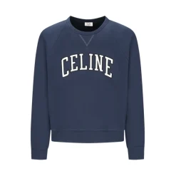 Sweatshirts<CELINE Løs Sweatshirt Blå