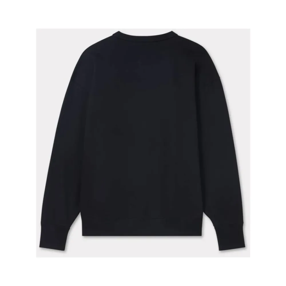 Sweatshirts<Kenzo Lucky Tiger Broderet Sweatshirt Sort