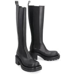 Chelsea Boots^Bottega Veneta Lug Læderstøvler Sort