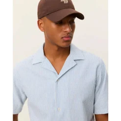 Skjorter^Les Deux Lukas Short Sleeve Shirt Blå