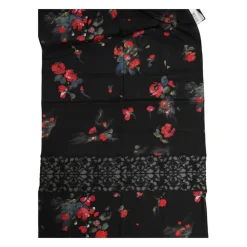 Halstørklæder Og Tørklæder^Dolce & Gabbana Luksuriøst Blomstret Halsvarmer Tørklæde Multifarvet