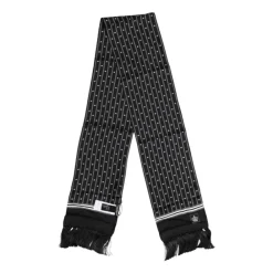 Halstørklæder Og Tørklæder^Dolce & Gabbana Luksuriøst Frynser Foulard Tørklæde Sort