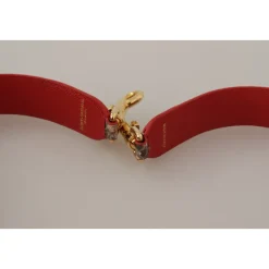 Tilbehør Til Tasker^Dolce & Gabbana Luksus Python Læder Taske Strop Multifarvet