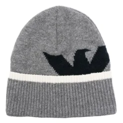 Huer & Kasketter<Armani Luksus Strikket Beanie Hue Grå