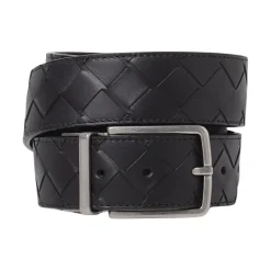 Bælter^Bottega Veneta Luksusvævet læderbælte Sort