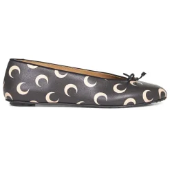 Ballerina Sko^Marine Serre Luna Bow Ballerina Sort