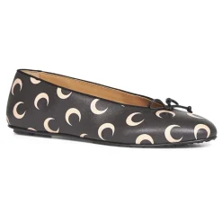 Ballerina Sko^Marine Serre Luna Bow Ballerina Sort