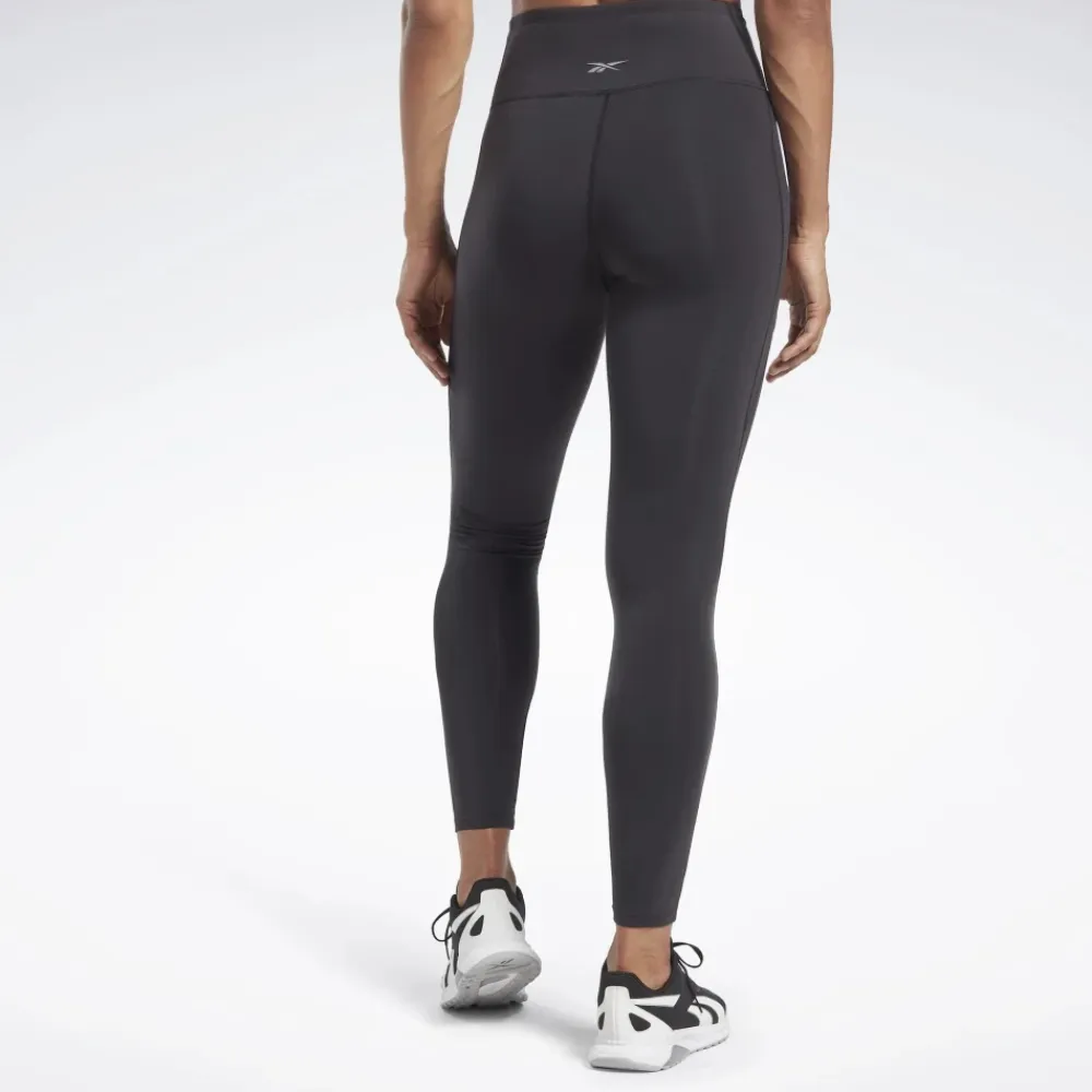 Bukser<Reebok Lux High Rise Tight Leggings Sort