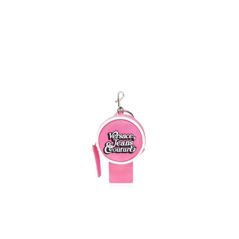 Tilbehør Til Tasker<Versace Jeans Couture Lys Nøglering 75VA8PJ1ZS412461 Pink