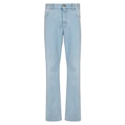 Jeans<Balmain Lys regular-fit denim jeans Blå