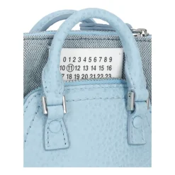 Bæltetasker^Maison Margiela Lyse Crossbody Taske i Pebbled Læder Blå