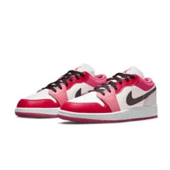 Sneakers^Jordan Lyserød Lav Top Sneakers Multifarvet