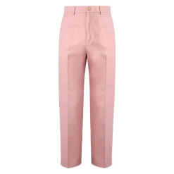 Bukser^Gucci Lyserøde Bomuldscasualbukser Pink