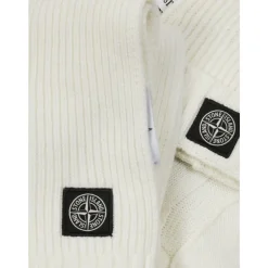 Bodystocking & Sæt<Stone Island M200001 Kit i Uld Cashmere Hvid