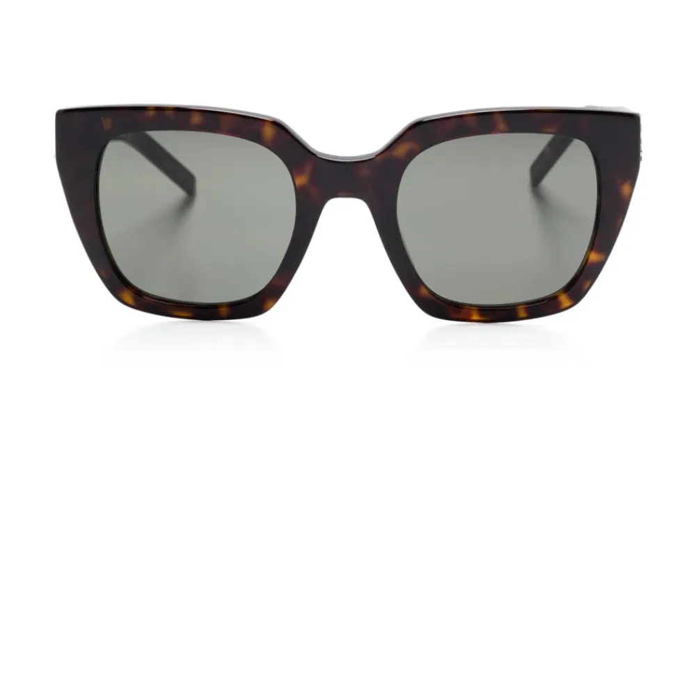 Solbriller<Saint Laurent M143 Sunglasses Brun