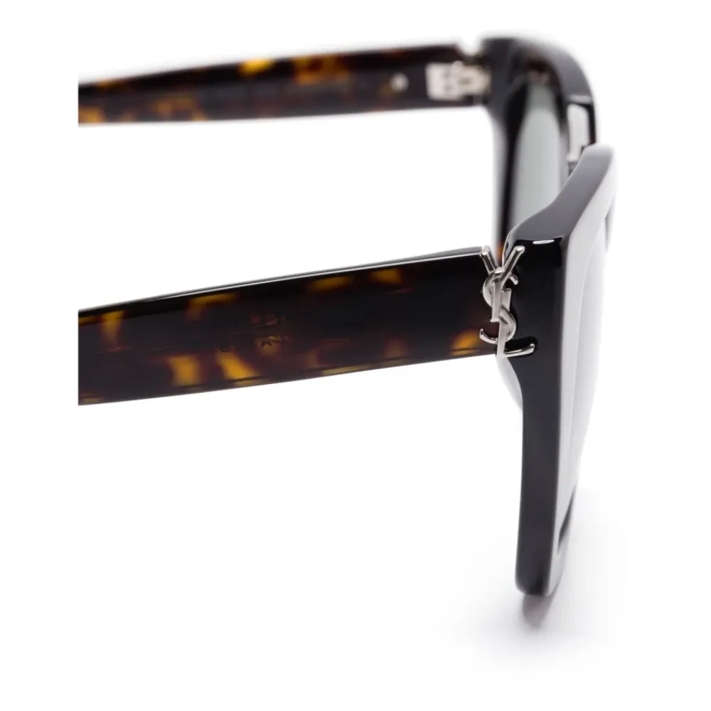 Solbriller<Saint Laurent M143 Sunglasses Brun