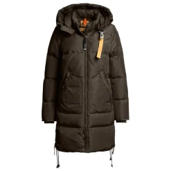 Frakker<Parajumpers MA33 Long Bear Down Jacket Brun