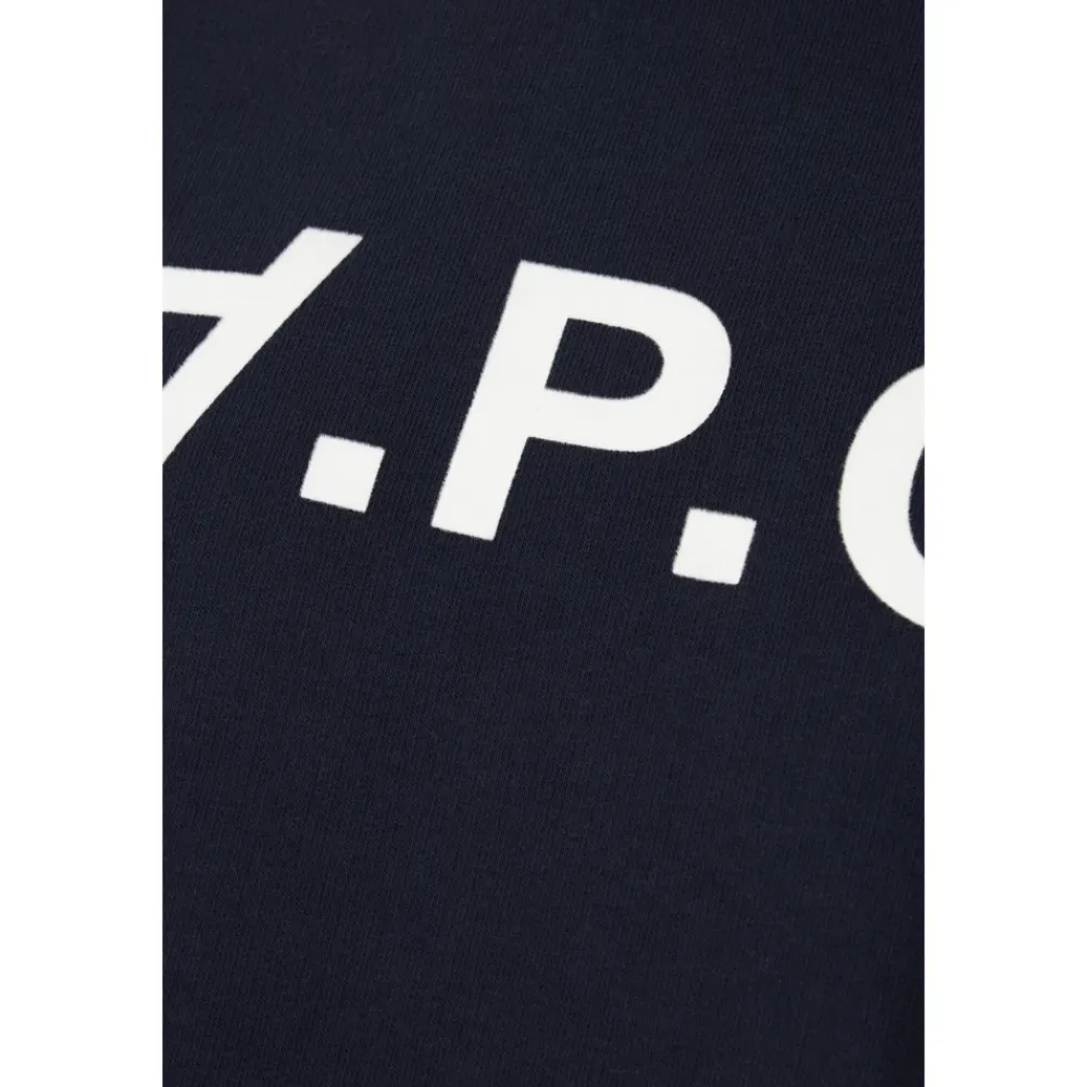 Trøjer|Sweatshirts<A.P.C. Maglieria Sweatshirt Blå