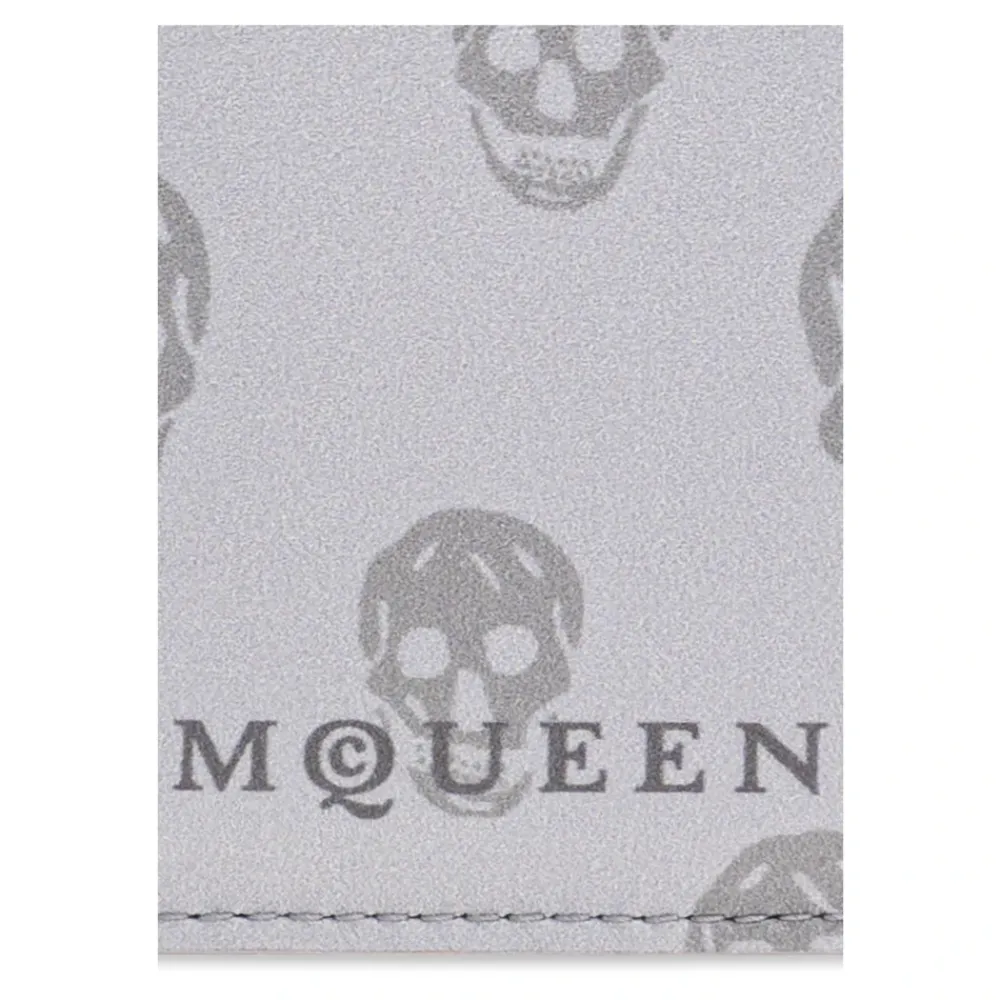 Punge & Kortholder^Alexander McQueen Magnetisk Kortholder Grå