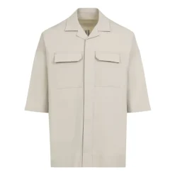 Skjorter<Rick Owens Magnum Tommy Shirt Beige