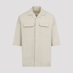 Skjorter<Rick Owens Magnum Tommy Shirt Beige