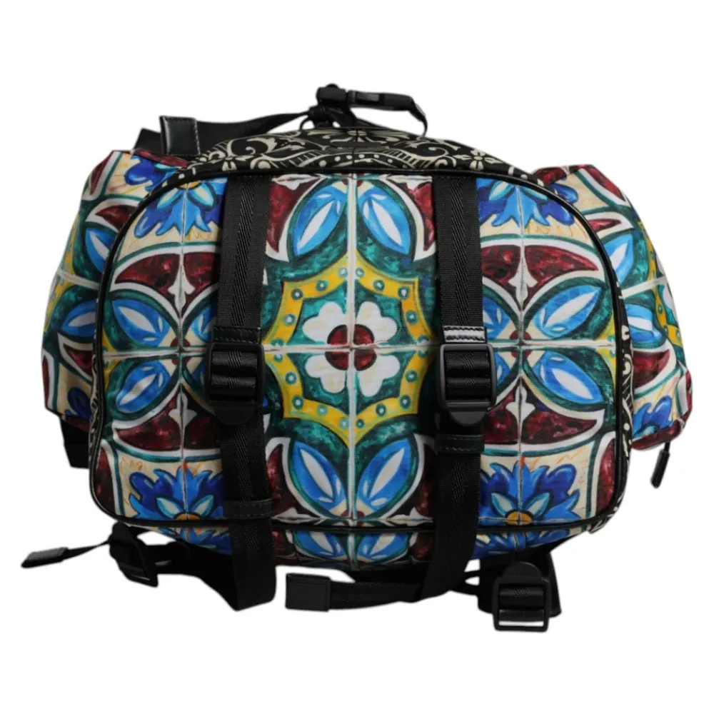 Rygsække^Dolce & Gabbana Maiolica Print Rygsæk Multifarvet
