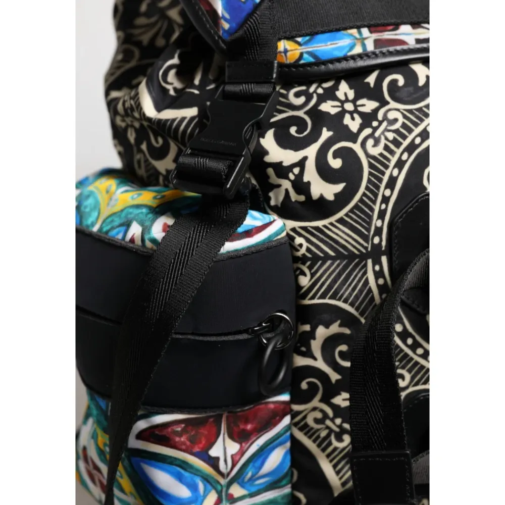 Rygsække^Dolce & Gabbana Maiolica Print Rygsæk Multifarvet