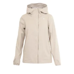 Regntøj^K-Way Marguerite Stretch Dot Jakke Beige